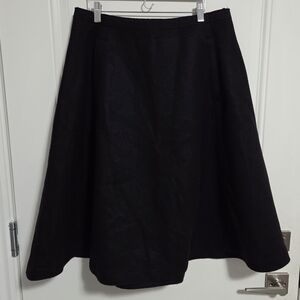COS Women's 80% RWS Wool Blended A Line Skirt - US 12, US 14